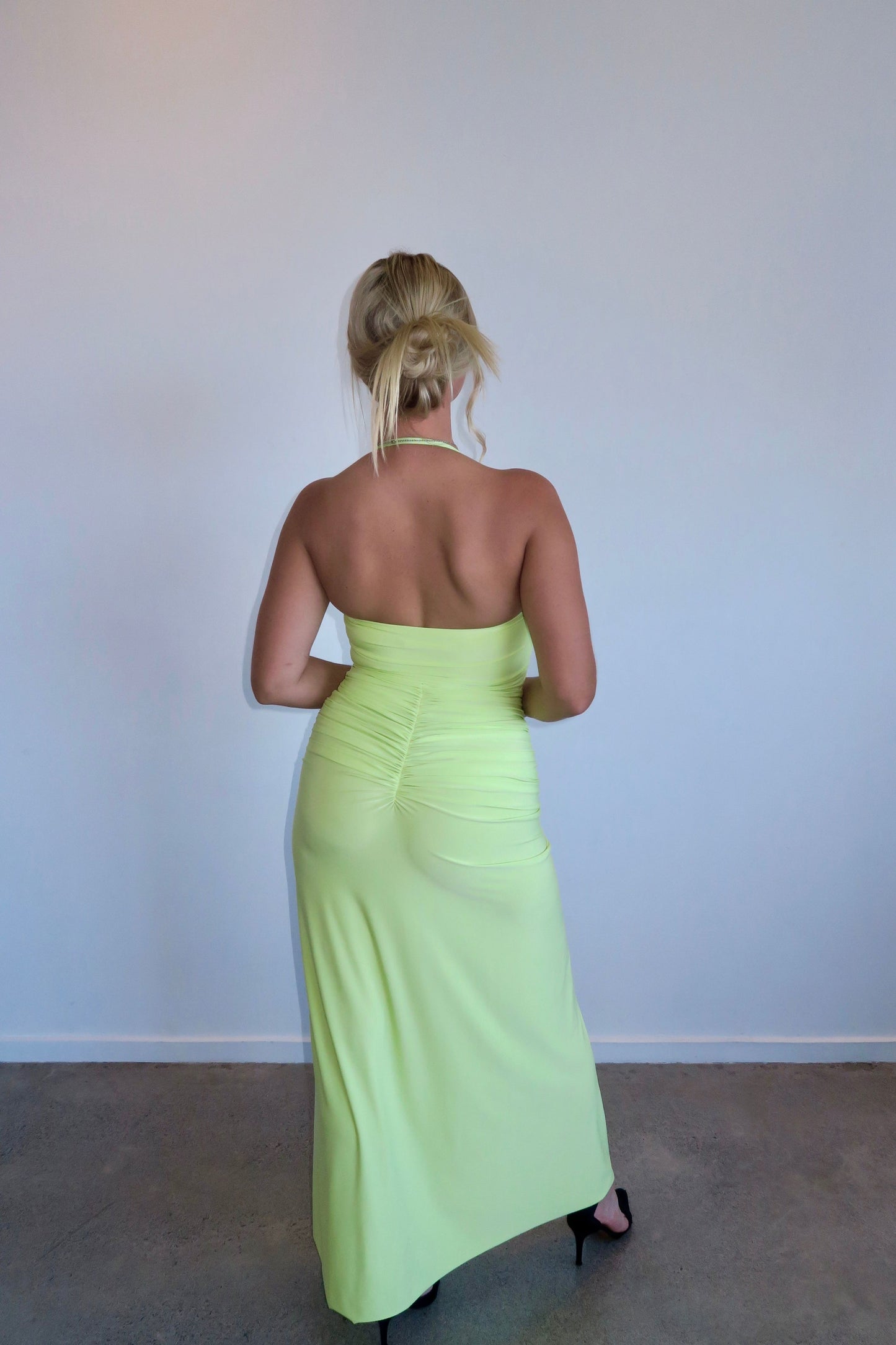 Shontae Gown - Lime